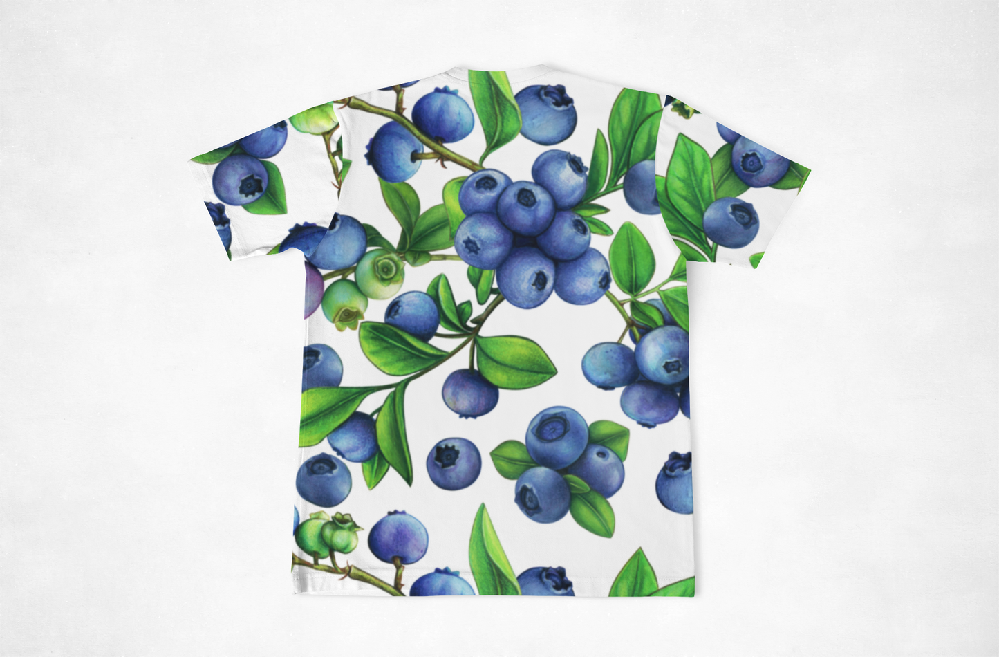 Blueberry Men's All Over Print T-Shirt