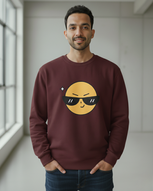 Maroon Unisex Sweatshirt