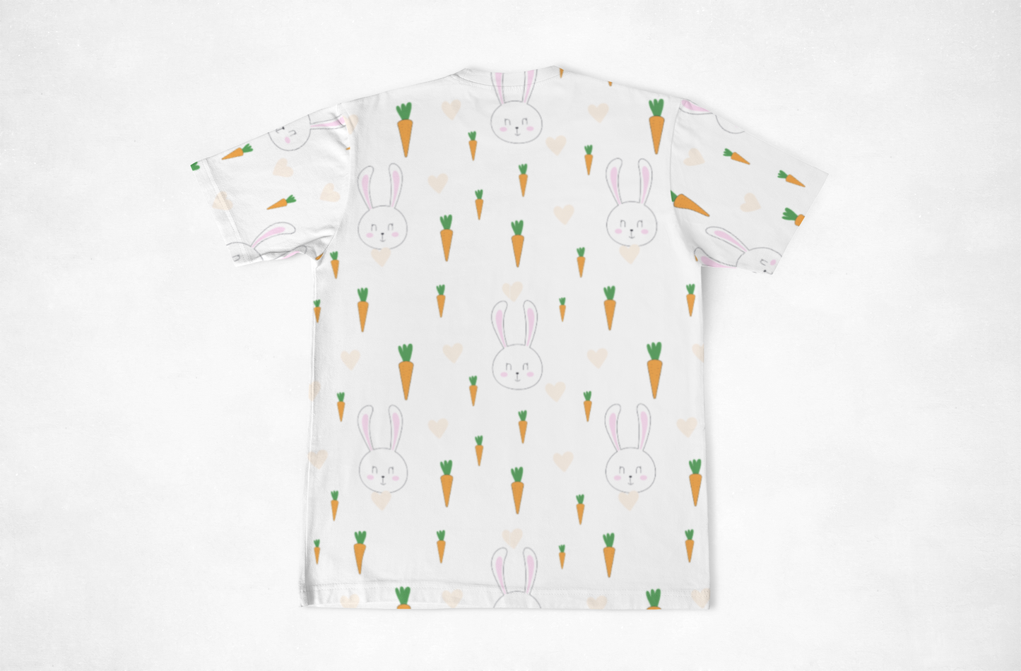 Bunny Carrot  Men's Classic All Over Print T-Shirt