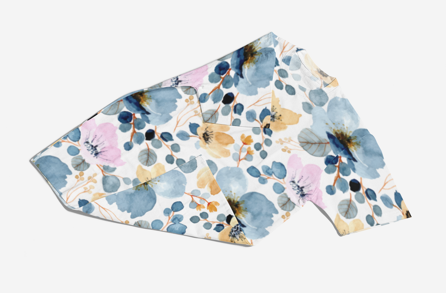 Floral Pastel Men's Classic All Over Print T-Shirt